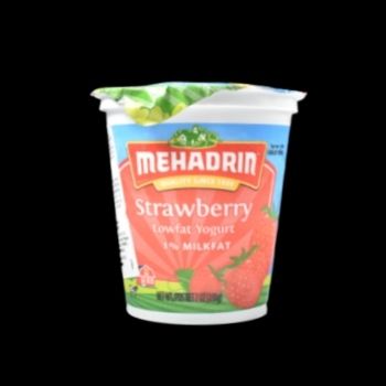 Yogurt de fresa bajo en grasa mehadrin 198 gr-014353102021
