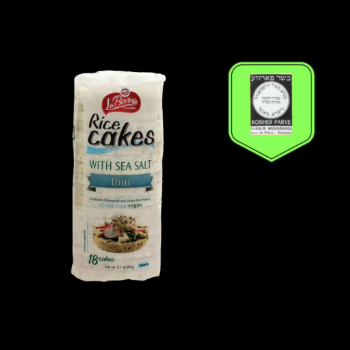 Rice cakes with sea salt thin la bonne 90 gr-043427009119