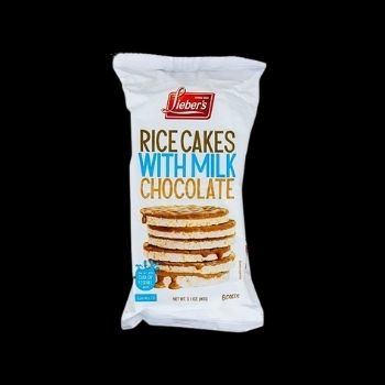 Rice cakes milk chocolate 90 gr-043427111195