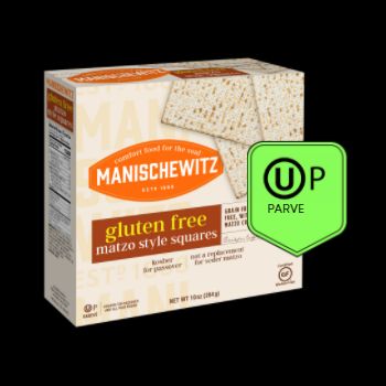 Gluten free matzo style squares 284 gr manischewitz-072700002080