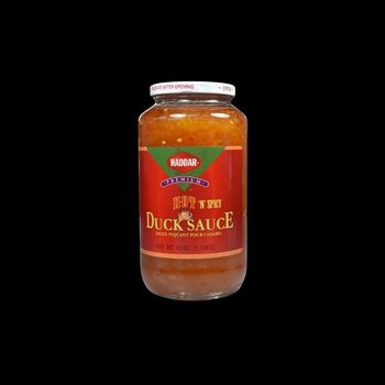 Duck sauce hot & spicy haddar 40 oz-077028166001