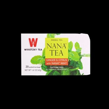 Nana tea ginger citrus wissotzky tea-603741001833