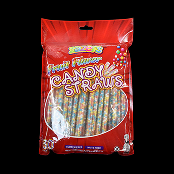 Candy straws frutas 126 gr zazers-682063091333