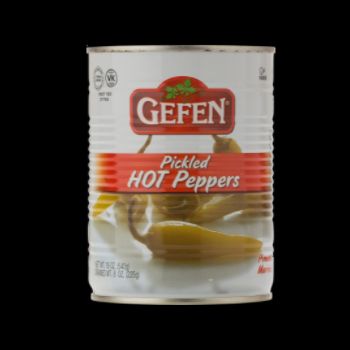 Pickled hot peppers 225g gefen-710069032903