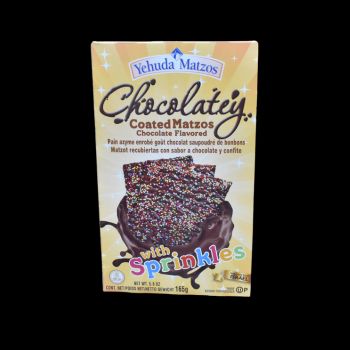 Matzah chocolate con sprinkles 165 gr yehuda-7290012738081