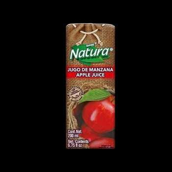 Jugo de manzana roja natura 200 ml-729090070914
