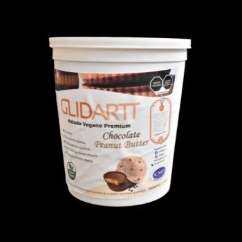 Helado chocolate peanut butter parve glidart 1lt-7500326681455