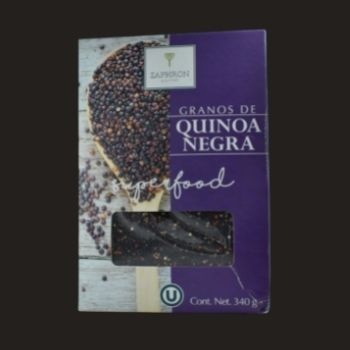 Granos de quinoa negra zaphron 340 gr-7503023549011