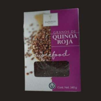 Granos de quinoa roja zaphron 340 gr-7503023549042