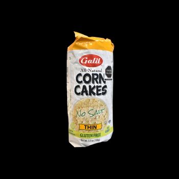 Corn cakes sin sal 100 gr galil-794711007150