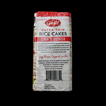 Rice cakes ultrafinos chia y quinua 100 gr galil-794711008850
